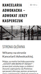 Mobile Screenshot of kasperczuk.pl